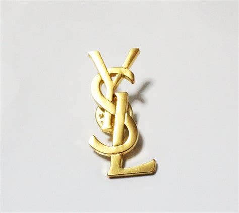 ysl gold brooch|ysl brooch sale.